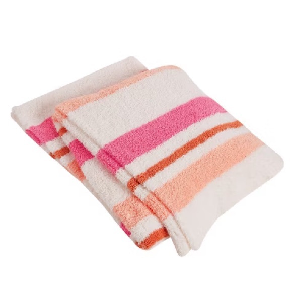 Eyelash Teen Stripe Throw Blanket - Picture 1 of 5